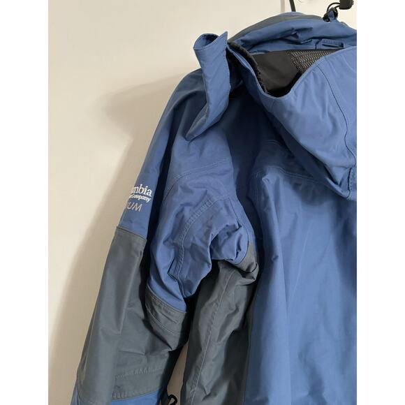 Blue Women's Columbia Titanium Omni Tech Winter Jacket S - Picture 7 of 12